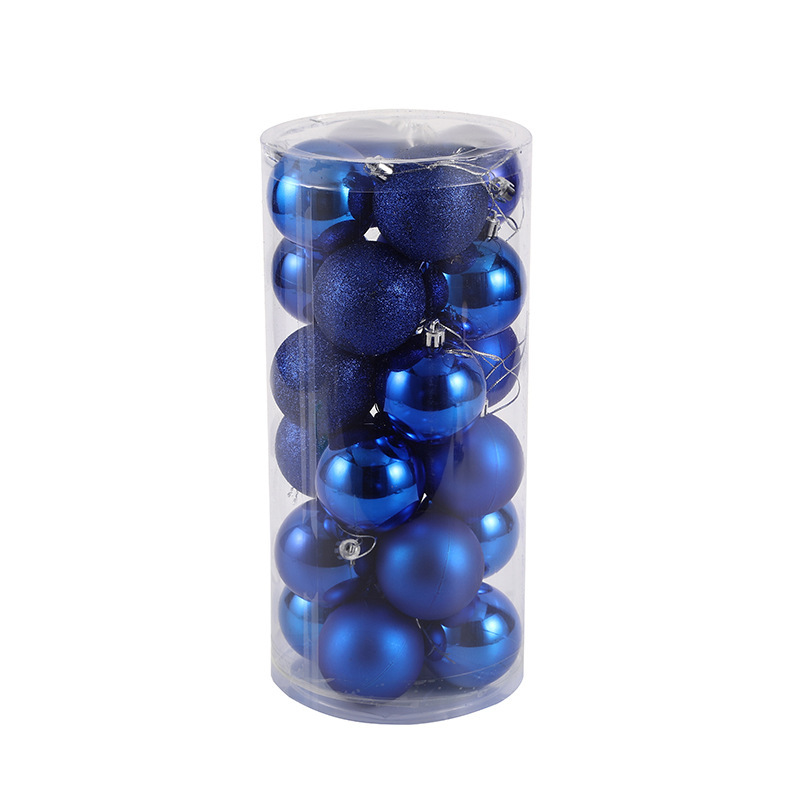 クリスマスボールセット丸桶角箱彩色絵3cm 4cm 6cmクリスマス装飾クリスマスボール装飾ボールクリスマス|undefined
