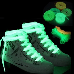 K 15033 Glow in the Dark Shoelaces ҹ��Ь�� �羳�W�����R