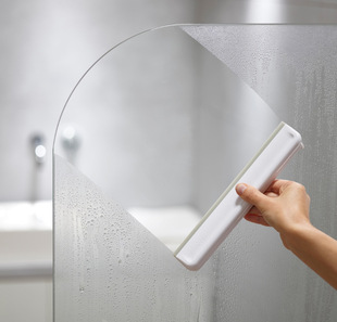 Bathroom wiper wiper glass household toilet cleaning glass brush scraper