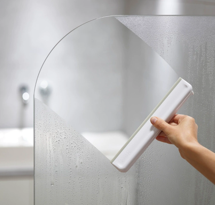 Bathroom scraper brush scraper Wipe glass home bathroom clean glass brush scraping