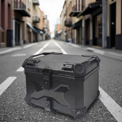 Motorcycle trunk Box Double Lock Quick Release