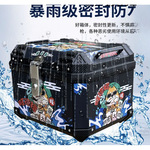 大号大容量摩托车尾箱包邮后备箱电动车非通用铝合金踏板车行李箱