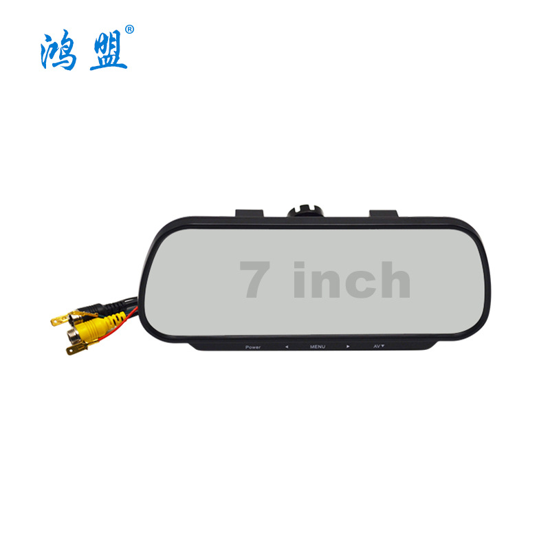 (2개) 7 인치 HD 백미러 디스플레이 12 | 24V 범용 자동차 모니터링 반전 이미지 디스플레이 공장 직접 판매
