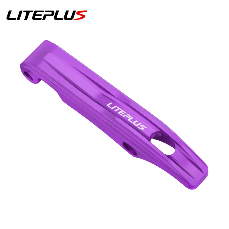 Liteplus 小型ホイール折りたたみ自転車安全バックル折りたたみハンドルビッグライン自転車改造アルミ合金アクセサリー|undefined
