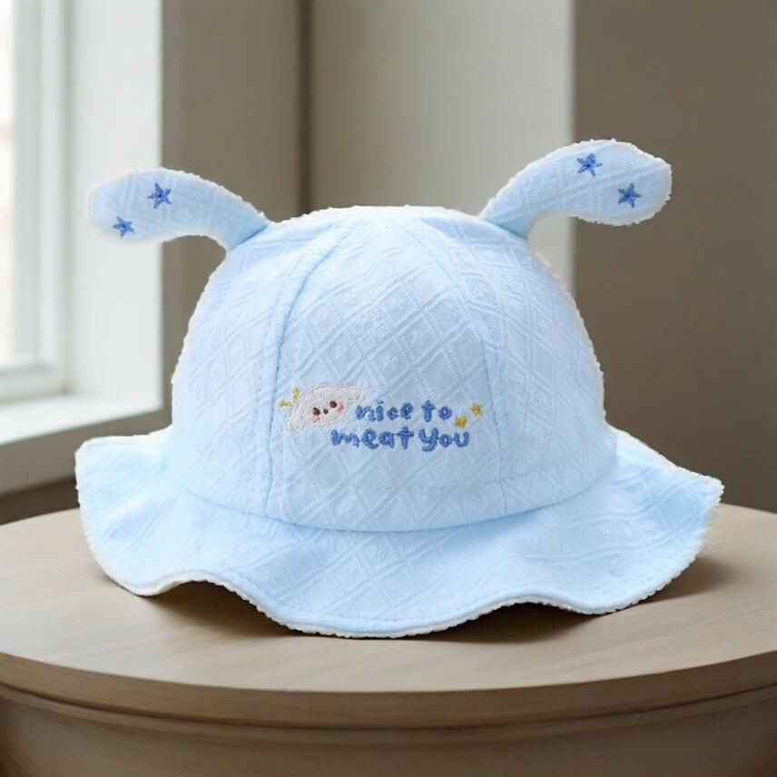 Sombreros para bebés primavera y otoño delgados bebés pequeños meses de edad bebés para hombres y mujeres bebés gorra de bañera sombrero de pescador de sombrero de sombrero de pescador de sombrero de sombrero