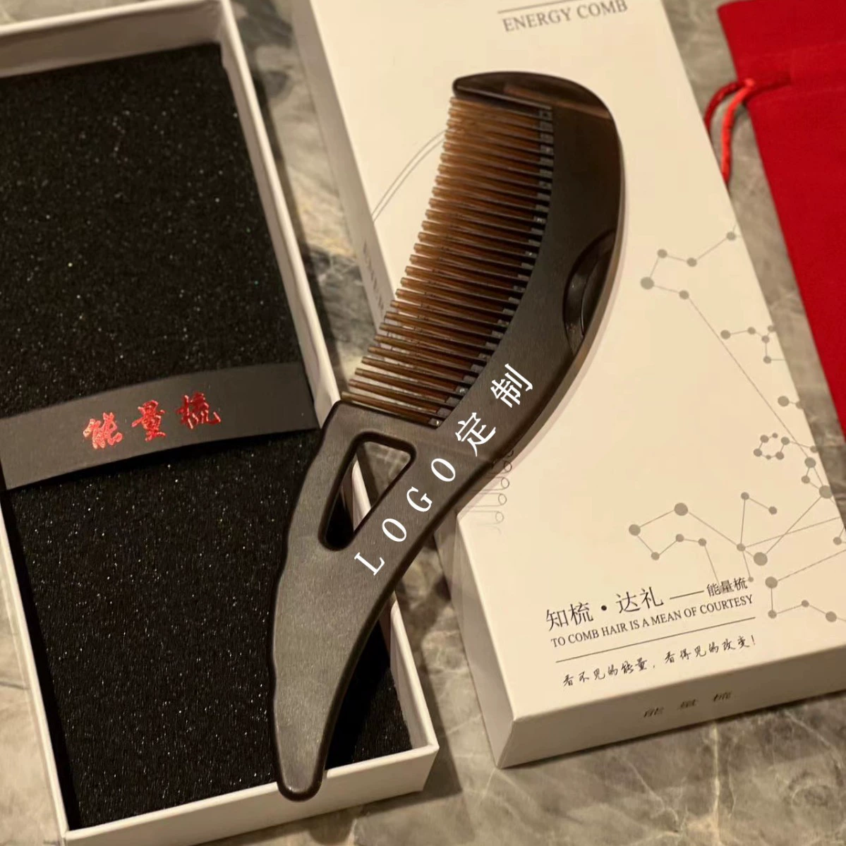 Расческа для волос с логотипом на заказ, подарочная, энергетическая, полая, для удаления жирных частиц, для удаления жира, для очистки, полая, подарочная, для разглаживания волос, для ухода за волосами
