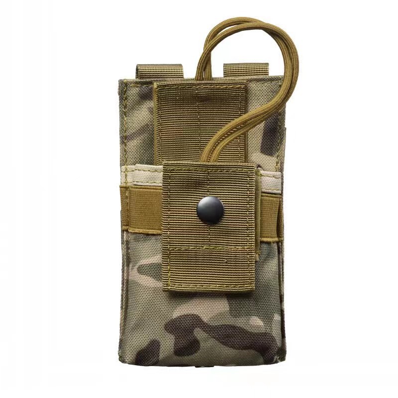 Multifunctional Molle Walkie-Talkie Bag Camouflage Sports Waist Bag Accessory Bag Edc Tool Bag Casual Outdoor Tactical Multifunctional Molle Walkie-Talkie Bag Camouflage Sports Waist Bag Accessory Bag Edc Tool Bag Casual Outdoor Tactical