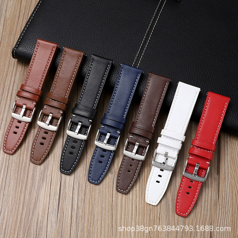 Для Huawei GT3 ремешок для часов watch3 кожаный ремешок для часов Apple S7 Samsung S1 ремешок для часов прямой завод
