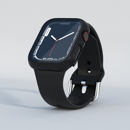 Suitable for Apple watch 3.4.5.6.7.8 generation smart watch protective case with frosted shell and film