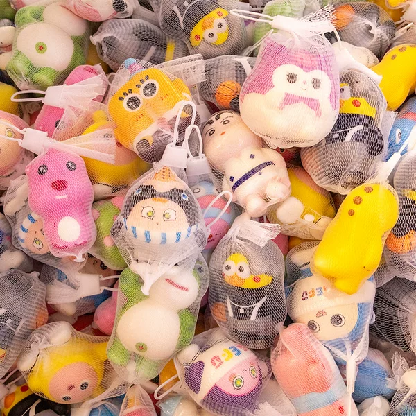 Mesh bag decompression pinch music slow rebound doll student stall gift decompression artifact factory wholesale children's toys