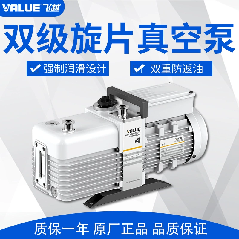 Полет над двухступенчатым вакуумным насосом роторного типа промышленная лаборатория Электрический насос всасывания бас насос отрицательного давления механический насос