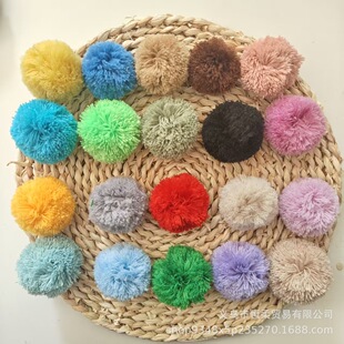 ��ɫ�_˾��ë�� 5CM  ��F؛����]ë�� ���b�o�ϒ����ë�� DIY