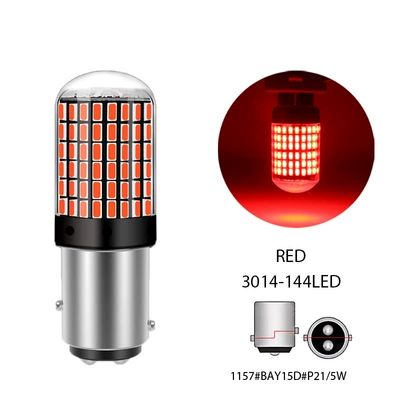144smd 1157 brake light – Brake light - 1157-3014-144-light-red