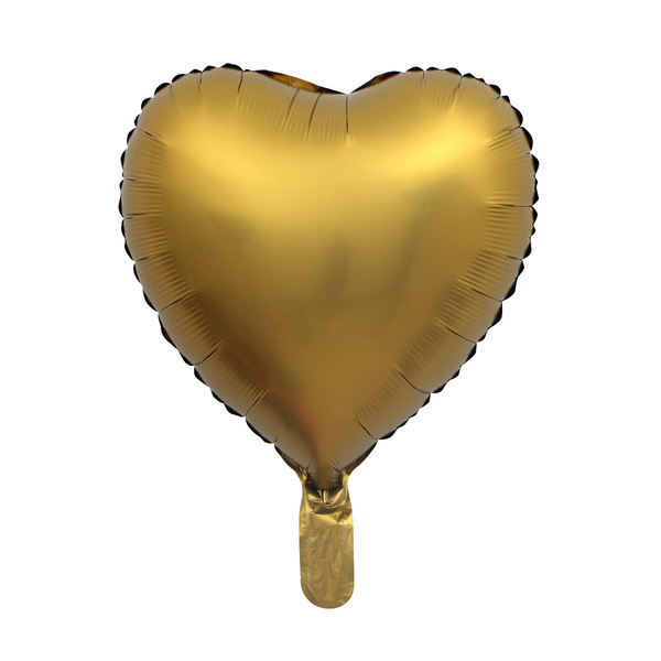 18-inch heart metal balloon