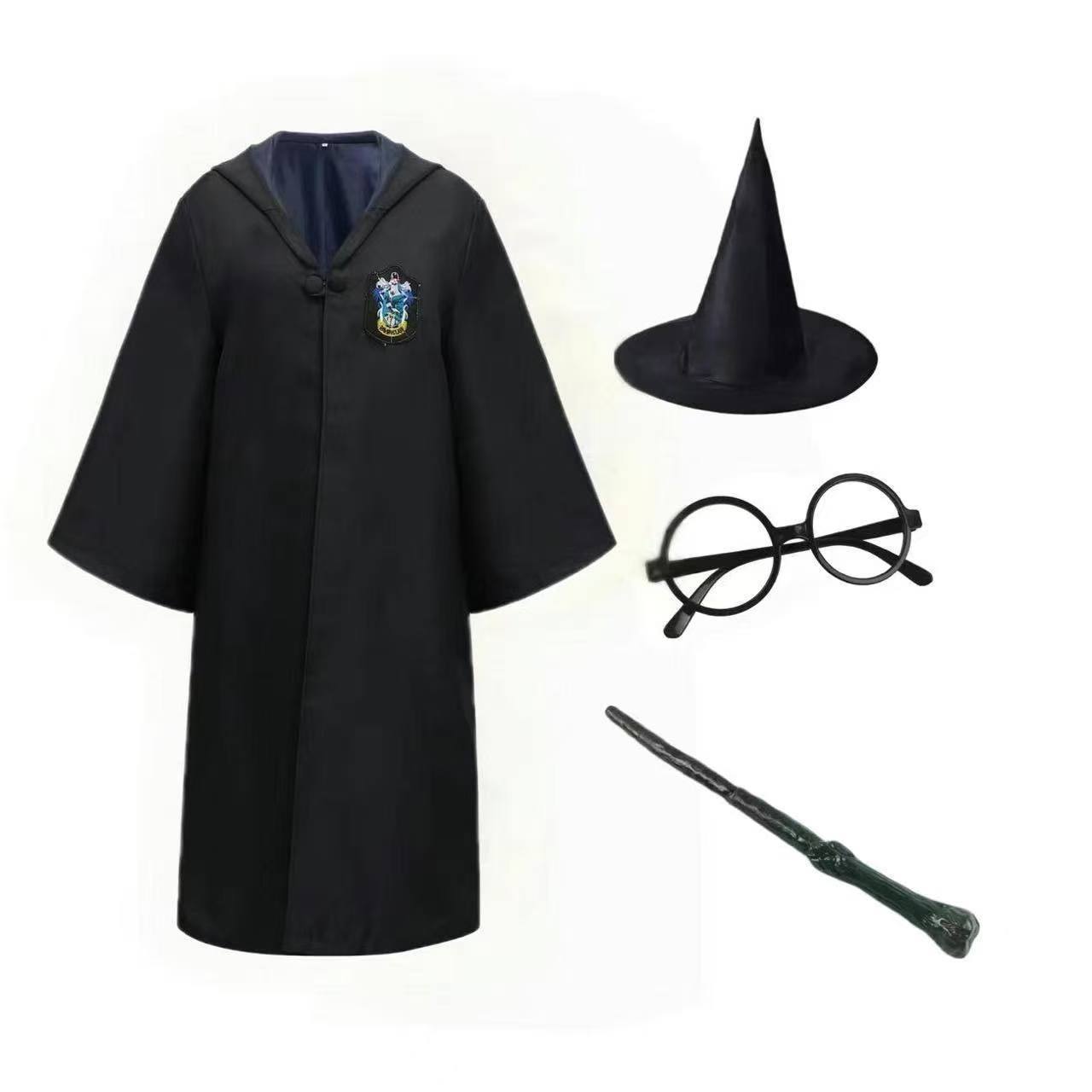 Túnica con Capucha Mágica para Cosplay de Poliéster para Halloween y Espectáculos