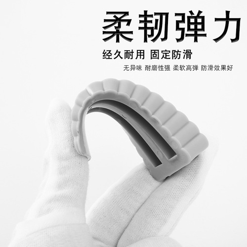 Home safety door lock child anti-collision anti-pinch top door door stop anti-wind silicone door stopper door blocker fixed door magnet