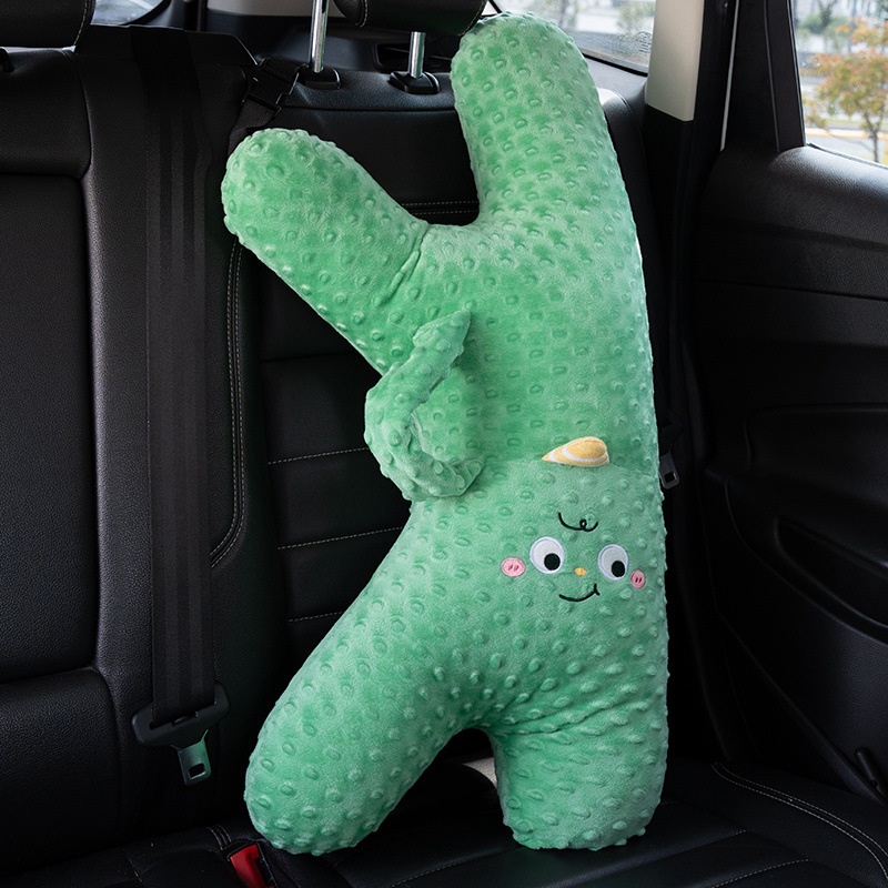 Verano almohada de seda de hielo para dormir niñas dormitorio de estudiantes dormitorio almohada de pierna para niños almohada de tira larga