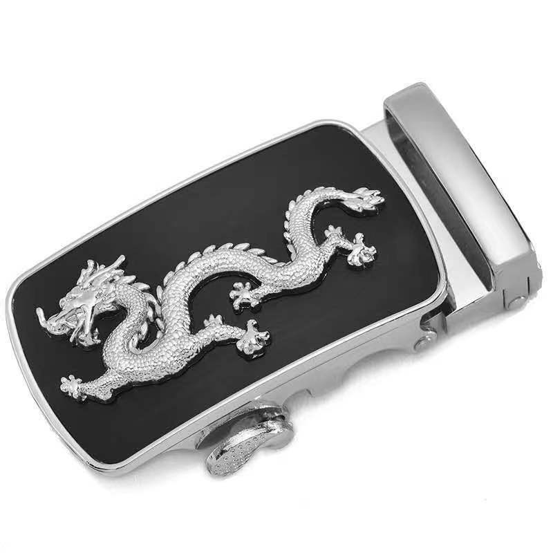 2023 tendencia de la moda nueva hebilla de cinturón de aleación de los hombres hebilla automática 3,5 CM pantalones tomar la delantera nueva