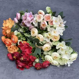 仿真花;仿真绿植;仿真玫瑰