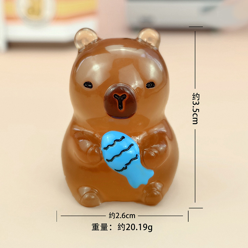 Decoraciones creativas bonitas para el hogar buena suerte Lotus Kabibala resina artesanía decoración de escritorio de oficina