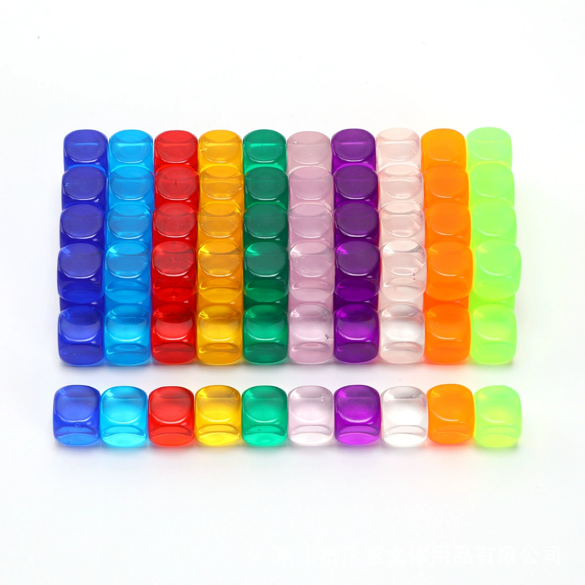 Фабрика прямых продаж 16 мм прозрачный цветной глянцовый кристалл в кости