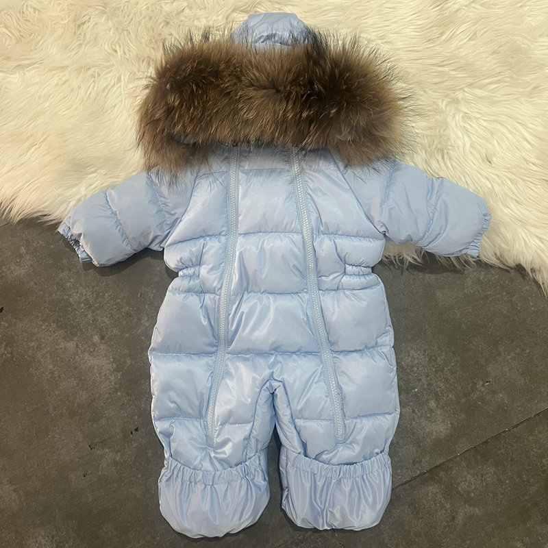 Vêtements pour enfants plus velours et manteau en coton épais mode combinaison à capuche pour garçons et filles manteau en coton_voghion.com