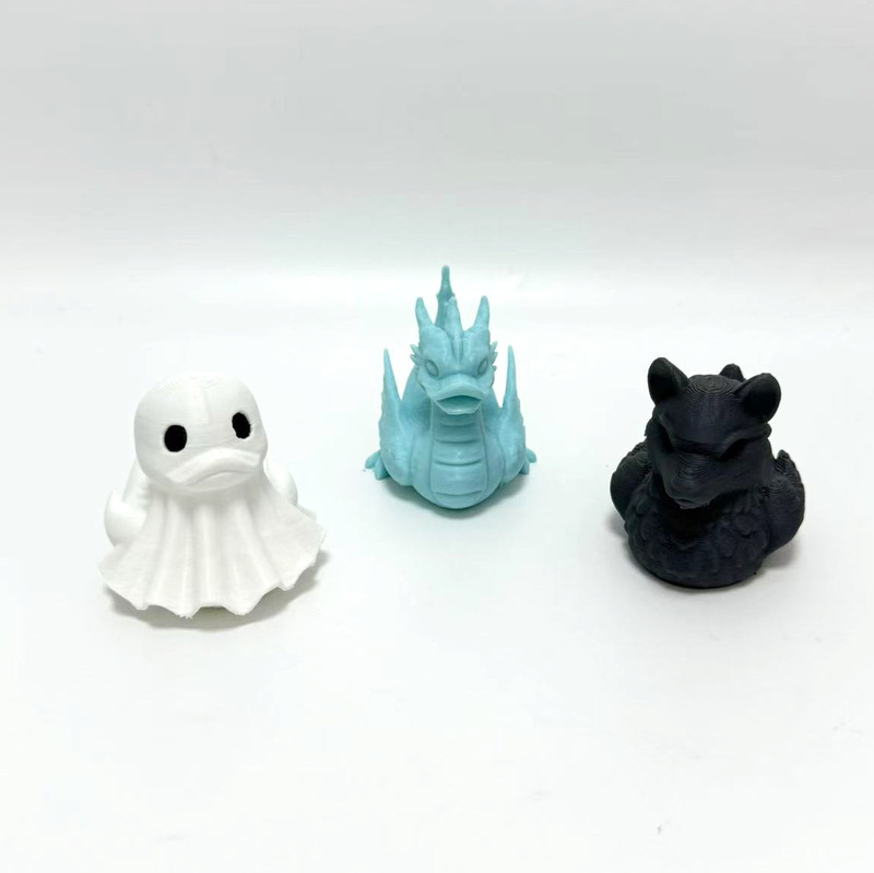 国境を越えた新製品 3D プリント面白いアヒル 6 点セット悪魔アヒルクリエイティブ装飾品ゴーストアヒル邪悪なアヒルハロウィン|undefined
