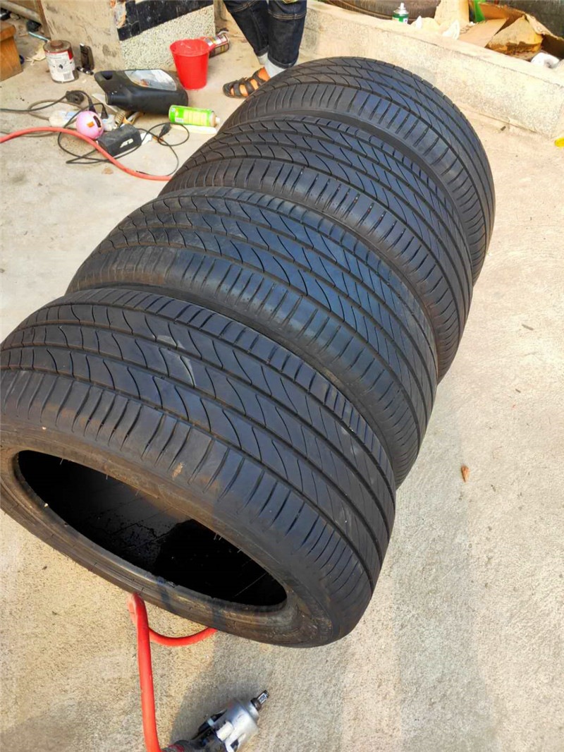 Used car tires, 90% new, sizes 205, 215, 225, 235, 245, 255, 265/45, 50, 55, 60/16
