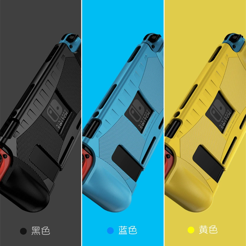 Прочный защитный чехол из TPU для Switch/NS с силиконовой защитой, мягкий корпус, ударо- и падение-устойчивый, улучшает ощущение