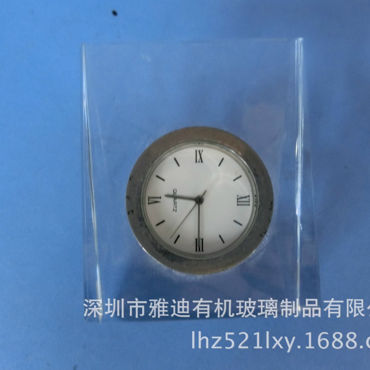 深圳雅迪有机玻璃，树脂内埋工艺，内嵌手表，有机玻璃工艺礼品