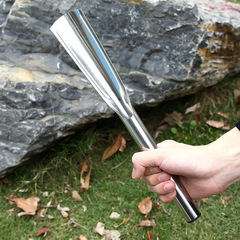 Integrated stainless steel small shovel for digging wild vegetables, shovel for garlic planting, gardening and gardening, integrated pointed flat-mouthed flower planting shovel