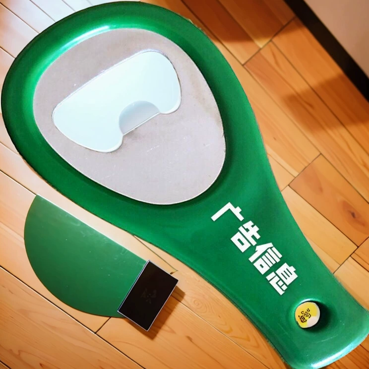 В наличии Толстая Теннисная ракетка открывалка для бутылок открывалка для пива пивной нож отвертка для пивных бутылок логотип открытая крышка реклама