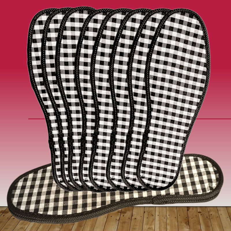 黑白格工艺布1