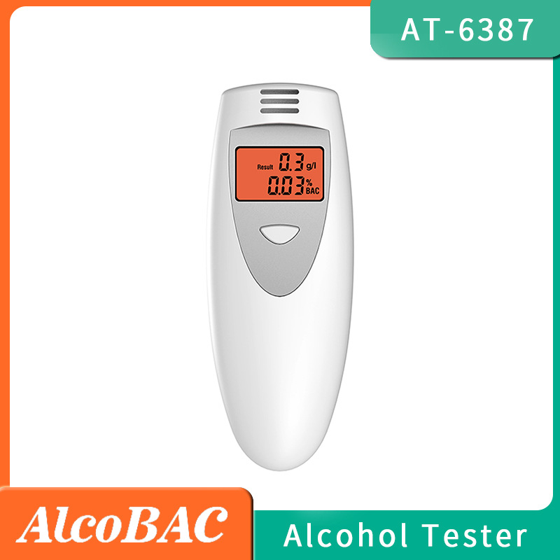AT-6387单屏酒精测试仪酒驾专用酒精检测仪 正品质量礼品促销热款