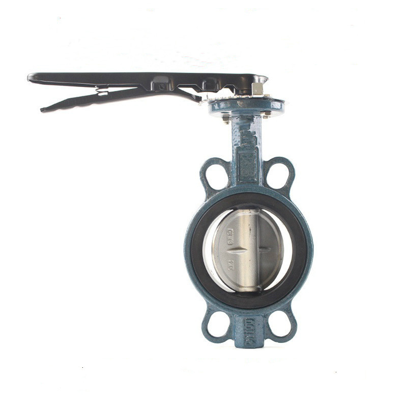 手柄对夹蝶阀 D71X-16Q软密封蝶阀浙江南高阀门