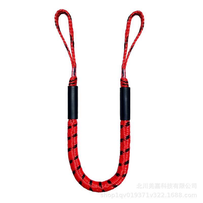 3FT90CM皮划艇冲浪滑水绳 拉伸弹力绳码头绳船泊绳橡皮艇船用停靠|undefined