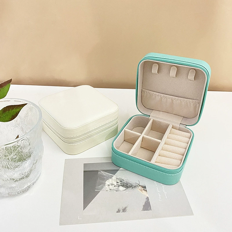 Travel Ring Necklace Storage Box Portable from Yomiego