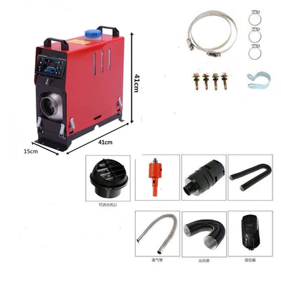 Automotive air conditioning | electric vehicle - vertical-all-in-one-machine-with-1-hole-aluminum-alloy-12v-operating-voltage