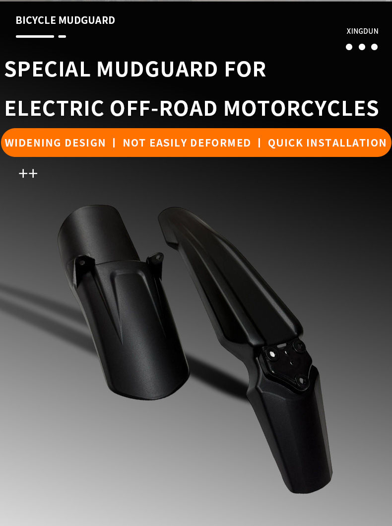 Cross-border electric off-road motorcycle fenders suitable for Sur Ron Light Bee