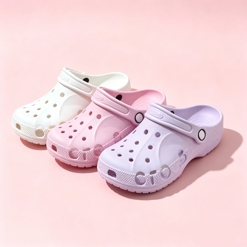 Croos Pure Original Beach Shoes, Classic Children's Model, Classic Clogs, Half-Slipper, Foreign Trade Croos Pure Original Beach Shoes, Classic Children's Model, Classic Clogs, Half-Slipper, Foreign Trade