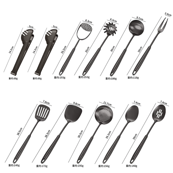 Kitchenware, set, 11 pieces