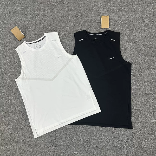 Summer New Style Men's and Women's Round-Neck Breathable Sports Sleeveless Fashion Vest Quick-Drying Loose-Fitting Fitness Running Trendy Brand Vest