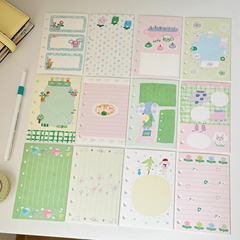 Springforth | A7バインダーインナーページ可爱いベースカラー塩系パンチングバインダー替芯手帐素材