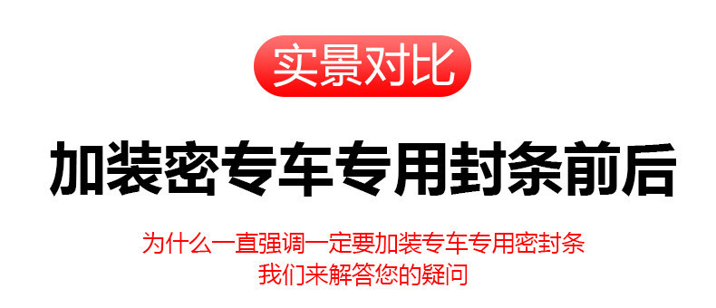 Geely Galaxy E5 Dedicated Car Door Gap Soundproof Sealing Strip, Dustproof, Windproof, Waterproof, Noise Reduction Modification