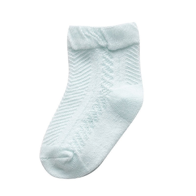 Baby socks light blue pure version