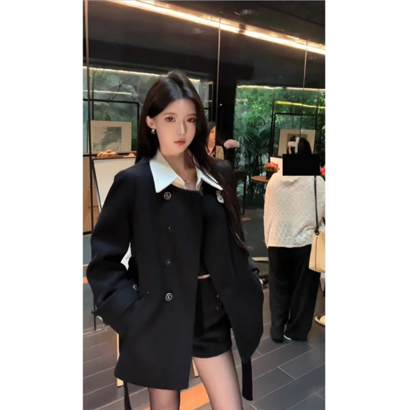 ChicShe Winter High-End Two-Piece For Women 2024 Autumn New Hot-Selling College Style Suit Blazer_voghion.com
