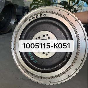 In-stock cast iron power transmission components, wear-resistant and impact-resistant transmission parts, 1005115-K051 automotive flywheel
