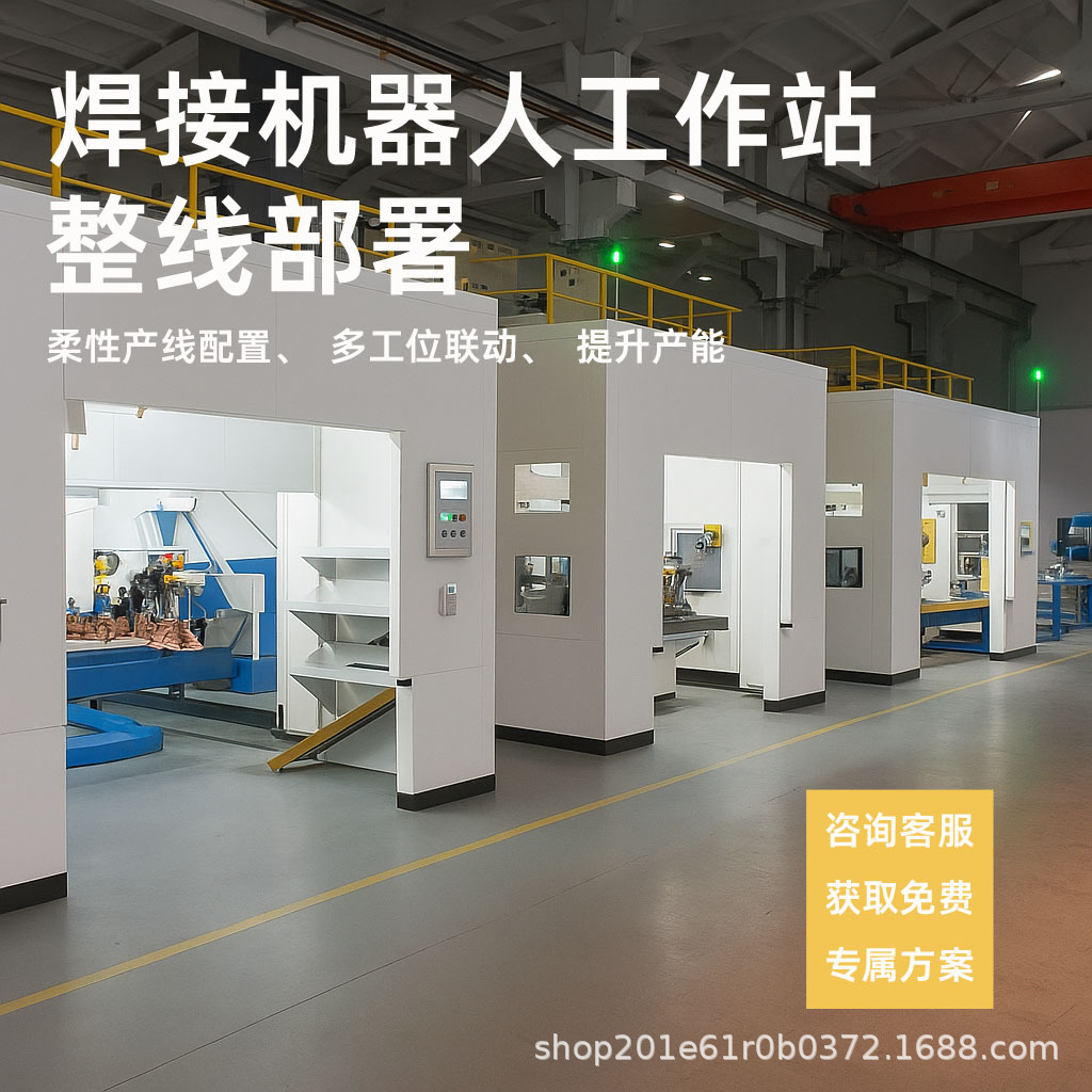 自动化生产方案气保焊激光焊接机器人工作站不锈钢铁304机械臂