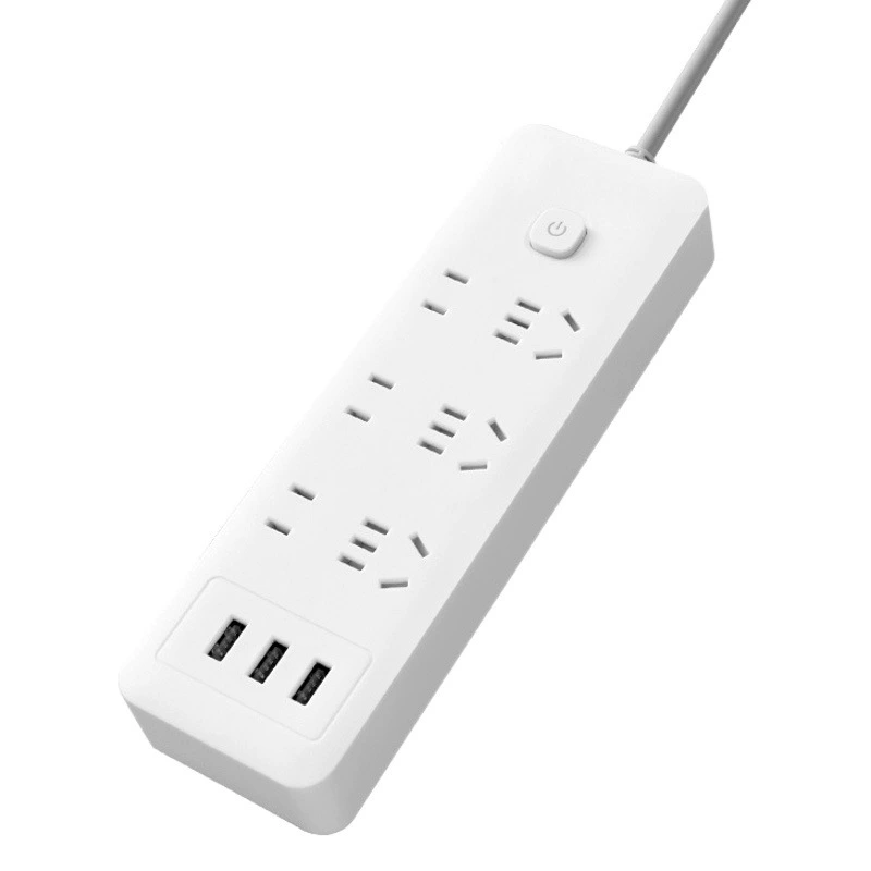 Многорозеточный удлинитель USB для офиса с кабелем, умный удлинитель, многофункциональная розетка, бытовой удлинитель с несколькими розетками оптом