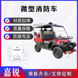 城镇微型四轮消防水站小型救援燃油消防车功能可选配灭火救援设备